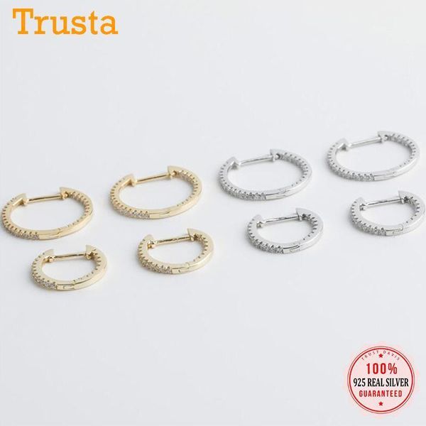 trustdavis real 925 sterling silver white zircon geometric gold silver color hoop earrings for women earrings jewelry da16611, Golden;silver
trustdavis real 925 sterling silver white zircon geometric gold silver color hoop earrings for women earrings jewelry da16611, Golden;silver