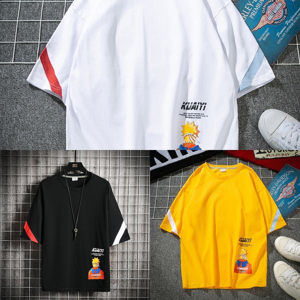 fashion men's wear student half sleeve summer short sleeve naruto korean version ins fashion t-shirt net red coat t-shirt uwr85 uwr8, Blue
fashion men's wear student half sleeve summer short sleeve naruto korean version ins fashion t-shirt net red coat t-shirt uwr85 uwr8, Blue