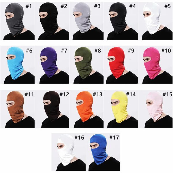 protection lycra outdoor full face factory balaclava headwear ski neck cycling masks motorcycle bike mask 17 colors
protection lycra outdoor full face factory balaclava headwear ski neck cycling masks motorcycle bike mask 17 colors