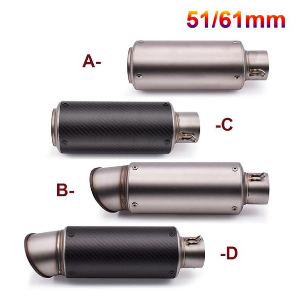 51mm 61mm motorcycle with db killer exhaust pipe exhaust pipe muffler for ss750 ss800 ss900 900 916 996 998
51mm 61mm motorcycle with db killer exhaust pipe exhaust pipe muffler for ss750 ss800 ss900 900 916 996 998