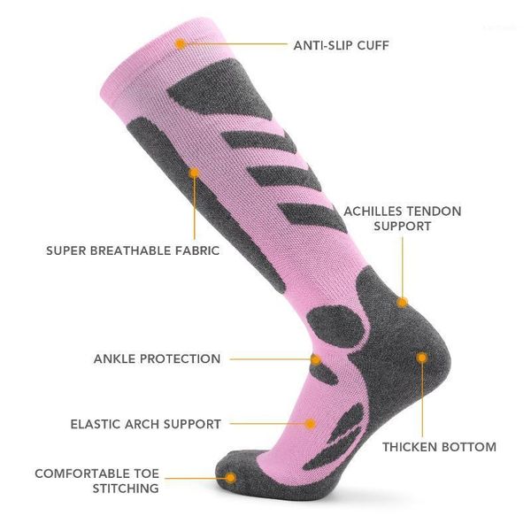 sports socks lixada professional ski women's thick knit breathable quick dry for marathon running cycling1, Black
sports socks lixada professional ski women's thick knit breathable quick dry for marathon running cycling1, Black