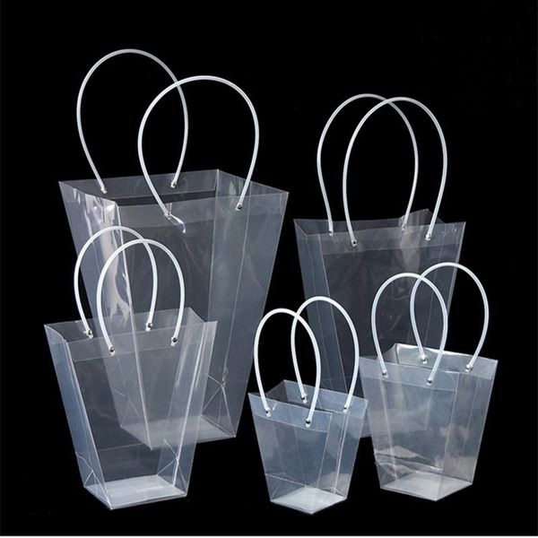 gift wrap 10pcs flower packaging creative plastic tote bag rose bouquet potted plants cosmetic protable clear bags
gift wrap 10pcs flower packaging creative plastic tote bag rose bouquet potted plants cosmetic protable clear bags