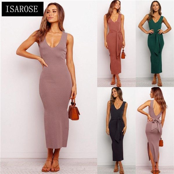 isarose knitted slim dress lady club wearing v neck bodycon ankle length sleeveless vest summer sash dresses for women xxl1, Black;gray
isarose knitted slim dress lady club wearing v neck bodycon ankle length sleeveless vest summer sash dresses for women xxl1, Black;gray