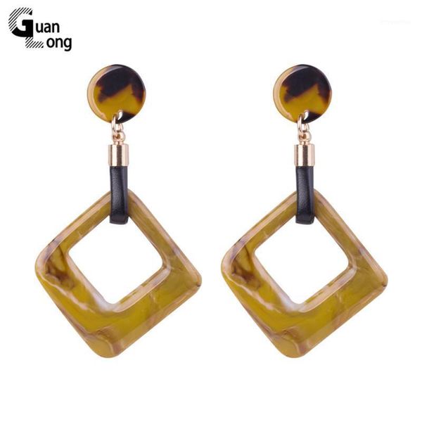 guanlong vintage dangle fashion acetate resin earrings women long big geometric acetic leather dangling acrylic earring jewelry1, Silver
guanlong vintage dangle fashion acetate resin earrings women long big geometric acetic leather dangling acrylic earring jewelry1, Silver