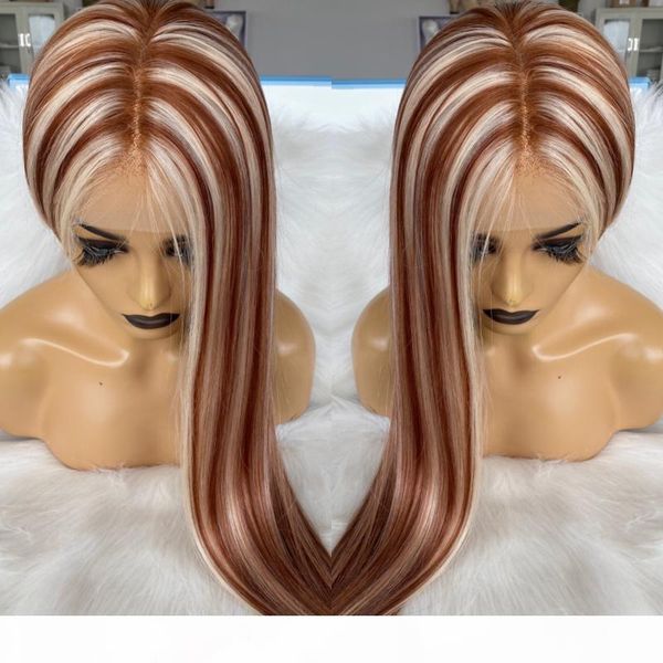 blonde highlight red brown virgin hair full lace wig 180% density european hair made from stock 613 white blonde, Black;brown
blonde highlight red brown virgin hair full lace wig 180% density european hair made from stock 613 white blonde, Black;brown