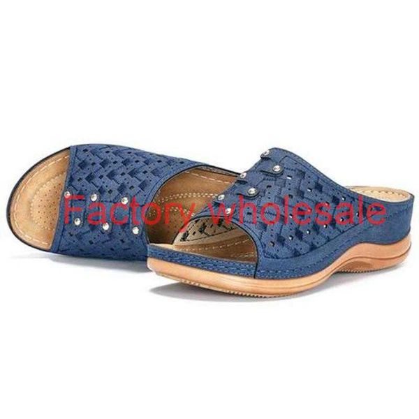 summer open toe slippers large size women casual wedges non-slip flip flops soft comfortable shoes outdoor beach sandals #0623, Black
summer open toe slippers large size women casual wedges non-slip flip flops soft comfortable shoes outdoor beach sandals #0623, Black