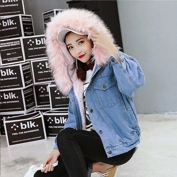 nice new warm winter bomber women spring autumn hooded coat jeans denim jackets basic lady windbreaker female large, Black;brown
nice new warm winter bomber women spring autumn hooded coat jeans denim jackets basic lady windbreaker female large, Black;brown