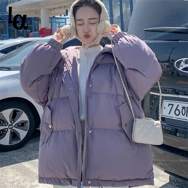 luck a women fashion colors winter hooded puffer jacket female loose long sleeve coat solid harajuku warm oversize parkas 201217, Black
luck a women fashion colors winter hooded puffer jacket female loose long sleeve coat solid harajuku warm oversize parkas 201217, Black