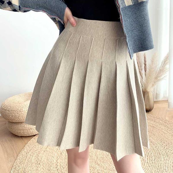 solid knitted mini skirt autumn winter a-line fashion causal skirt women chic cozy warm elegant office korean female1, Black
solid knitted mini skirt autumn winter a-line fashion causal skirt women chic cozy warm elegant office korean female1, Black