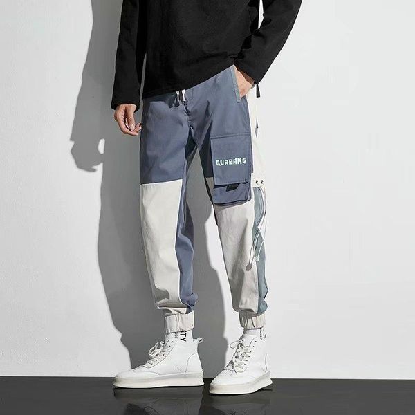 2021 multi pocekts color block patchwork cargo harem joggers pants hip hop harajuku casual streetwear sweatpants trousers m-4xl, Black
2021 multi pocekts color block patchwork cargo harem joggers pants hip hop harajuku casual streetwear sweatpants trousers m-4xl, Black