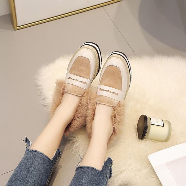 зимняя обувь женщины повседневная женщины кроссовки круглый toe flats мелкий рот осень мокасины fur платформа платье fall creepers, Black
зимняя обувь женщины повседневная женщины кроссовки круглый toe flats мелкий рот осень мокасины fur платформа платье fall creepers, Black