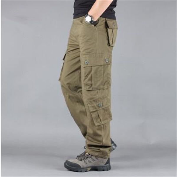 fashion military style men's cargo pants casual multi pockets tactical military pants spring cotton army trousers men 8 pockets lj20100, Black
fashion military style men's cargo pants casual multi pockets tactical military pants spring cotton army trousers men 8 pockets lj20100, Black