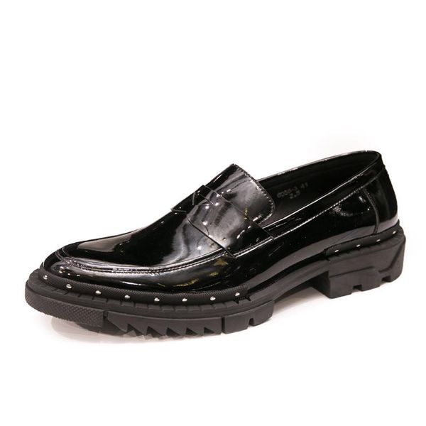 men genuine cow leather dress shoes brogue luxury trainers spring wedding shoes increase slip-on male business casual, Black
men genuine cow leather dress shoes brogue luxury trainers spring wedding shoes increase slip-on male business casual, Black