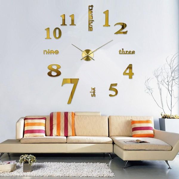 modern design 3d diy wall sticker clock single face neddle wall clcok silent luxury acrylic mirror stickers large digital clocks
modern design 3d diy wall sticker clock single face neddle wall clcok silent luxury acrylic mirror stickers large digital clocks