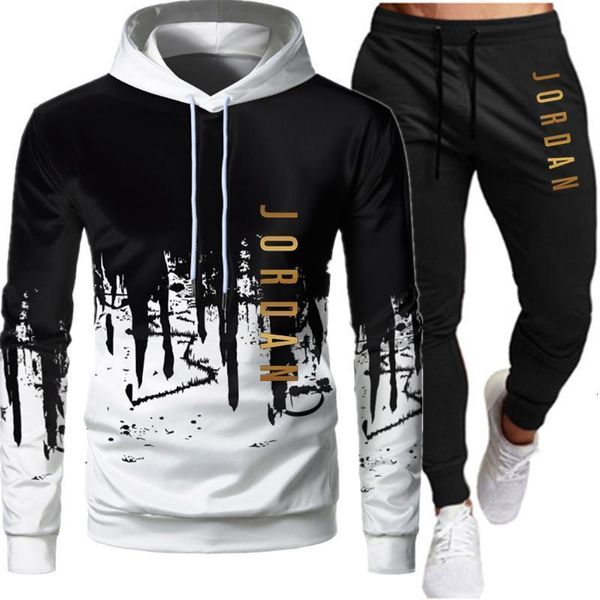 повседневная новая двухсекционная мода толстовка с капюшоном sportswear мужская трек костюм капюшон осенний бренд одежда капюшон + брюки муж, Gray
повседневная новая двухсекционная мода толстовка с капюшоном sportswear мужская трек костюм капюшон осенний бренд одежда капюшон + брюки муж, Gray