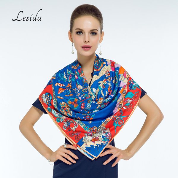 lesida pure silk scarf women large shawls stoles tree print square scarves echarpes foulards femme wrap bandanas 130*130cm 1303 201021, Blue;gray
lesida pure silk scarf women large shawls stoles tree print square scarves echarpes foulards femme wrap bandanas 130*130cm 1303 201021, Blue;gray