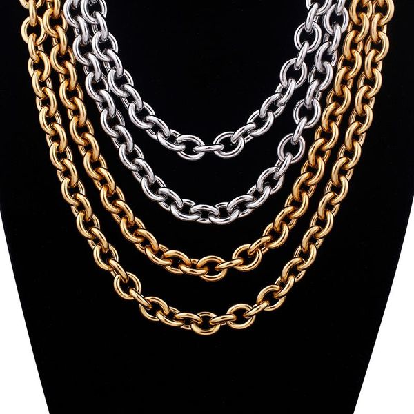 huge wide 9.5mm 18''/20'' gold stainless steel mens women smooth o rolo link chain necklace in bulk jewelry, Silver
huge wide 9.5mm 18''/20'' gold stainless steel mens women smooth o rolo link chain necklace in bulk jewelry, Silver