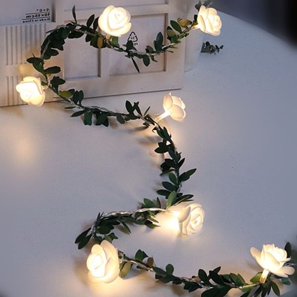 fairy romantic lights led flower string rose light lamp wedding party christmas holiday house patio decoration
fairy romantic lights led flower string rose light lamp wedding party christmas holiday house patio decoration