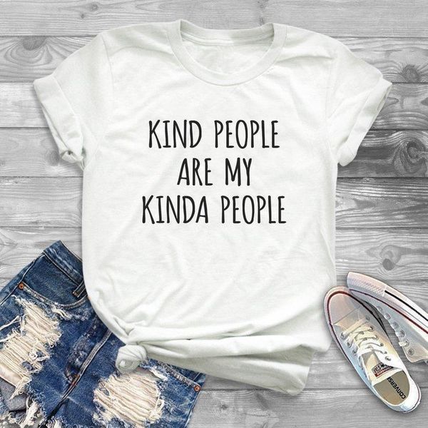 kind people are my kinda people letters women tshirt cotton casual funny t shirt for lady yong girl tee drop ship s-219, White
kind people are my kinda people letters women tshirt cotton casual funny t shirt for lady yong girl tee drop ship s-219, White
