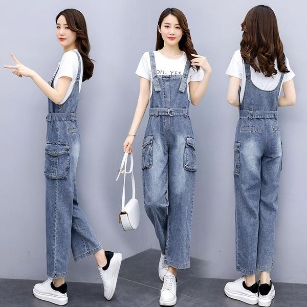 denim one-pieces wide-leg pants women's fashion trend jeans 2020 autumn new cowboy overalls women loose korean denim bib pants, Blue
denim one-pieces wide-leg pants women's fashion trend jeans 2020 autumn new cowboy overalls women loose korean denim bib pants, Blue