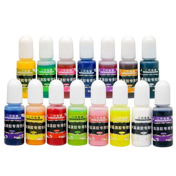 15 pcs/set handmade crystal epoxy pigment uv oily resin dye coloring diy jewelry making tools liquid colorant craft dropship q1106
15 pcs/set handmade crystal epoxy pigment uv oily resin dye coloring diy jewelry making tools liquid colorant craft dropship q1106