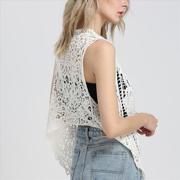asymmetric floral crochet knitted vest jacket 2018 summer autumn women retro sleeveless cardigan ladies embroidery waistcoat, Black;white
asymmetric floral crochet knitted vest jacket 2018 summer autumn women retro sleeveless cardigan ladies embroidery waistcoat, Black;white