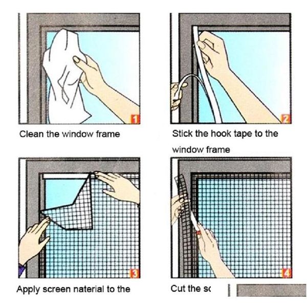 2m*1.5m self-adhesive anti-mosquito net diy flyscreen curtain insect fly mosquito bug mesh window scre qylkod bdetoys
2m*1.5m self-adhesive anti-mosquito net diy flyscreen curtain insect fly mosquito bug mesh window scre qylkod bdetoys