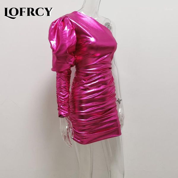 casual dresses lofrcy asymmetric one shoulder liquid metallic glitter pink mini dress womens long puff sleeve bodycon party ruched dres, Black;gray
casual dresses lofrcy asymmetric one shoulder liquid metallic glitter pink mini dress womens long puff sleeve bodycon party ruched dres, Black;gray