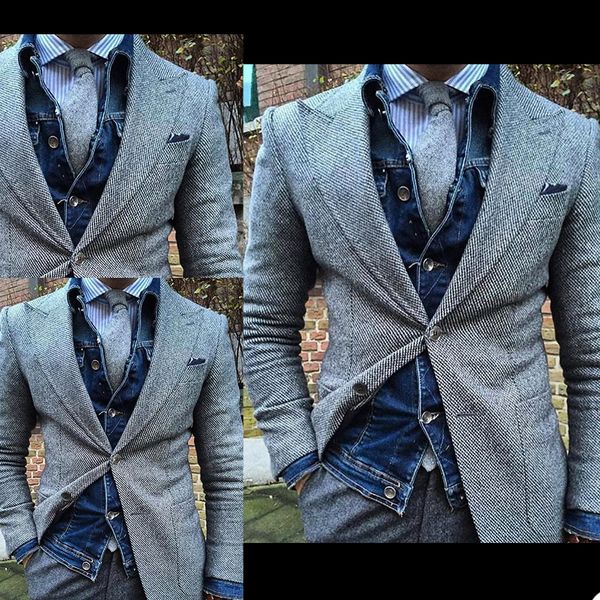 mens suits custom made wedding tuxedos wool blend two button peaked lapel groom suit slim fit two pieces man set jacket pants, Black;gray
mens suits custom made wedding tuxedos wool blend two button peaked lapel groom suit slim fit two pieces man set jacket pants, Black;gray
