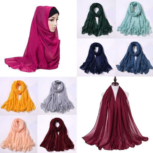 scarves muslim women plain bubble chiffon scarf hijab wrap printe solid color summer long shawls georgette head ladies hijabs, Blue;gray
scarves muslim women plain bubble chiffon scarf hijab wrap printe solid color summer long shawls georgette head ladies hijabs, Blue;gray