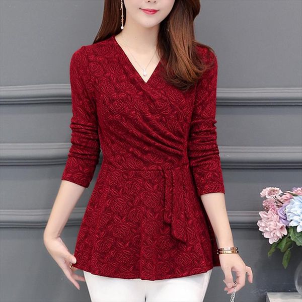 casual slim fit 2021 new plushed and thickened bottom women long sleeve v neck purple red flowers blouses shirt 201j3, White
casual slim fit 2021 new plushed and thickened bottom women long sleeve v neck purple red flowers blouses shirt 201j3, White