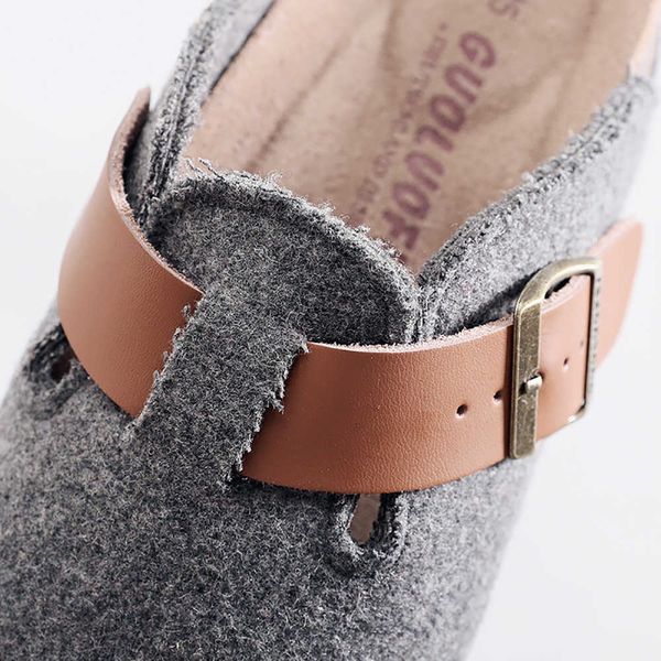 elling new women's slides slippers woolen belt soft cork buckle sandals for female closed toe footwear mujer fashion shoes designer cla, Black
elling new women's slides slippers woolen belt soft cork buckle sandals for female closed toe footwear mujer fashion shoes designer cla, Black