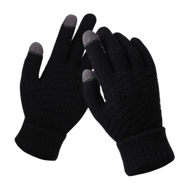 five fingers gloves women' autumn winter solid color touch screen full finger woolen keep warm knitted female thicken skiing mittens, Blue;gray
five fingers gloves women' autumn winter solid color touch screen full finger woolen keep warm knitted female thicken skiing mittens, Blue;gray