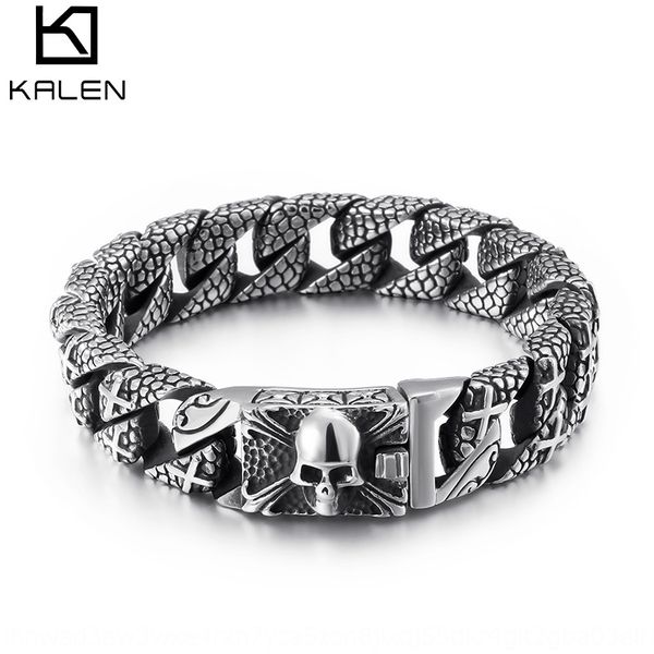 316l titanium cross men's stainless punk skull 316l titanium steel cross bracelet men's stainless steel punk skull bracelet zrv8j, Golden;silver
316l titanium cross men's stainless punk skull 316l titanium steel cross bracelet men's stainless steel punk skull bracelet zrv8j, Golden;silver