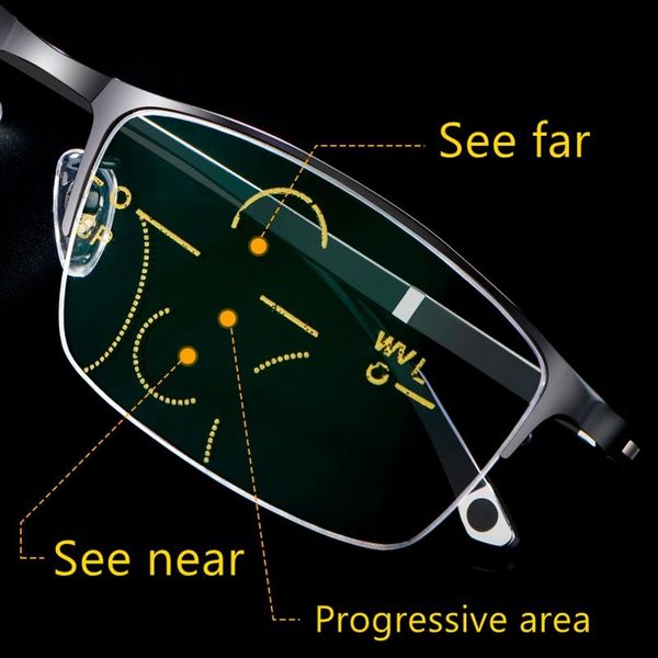 metal titanium multifocal reading glasses progressive bifocal anti blue ray uv protect presbyopic glasses half frame men women, White;black
metal titanium multifocal reading glasses progressive bifocal anti blue ray uv protect presbyopic glasses half frame men women, White;black
