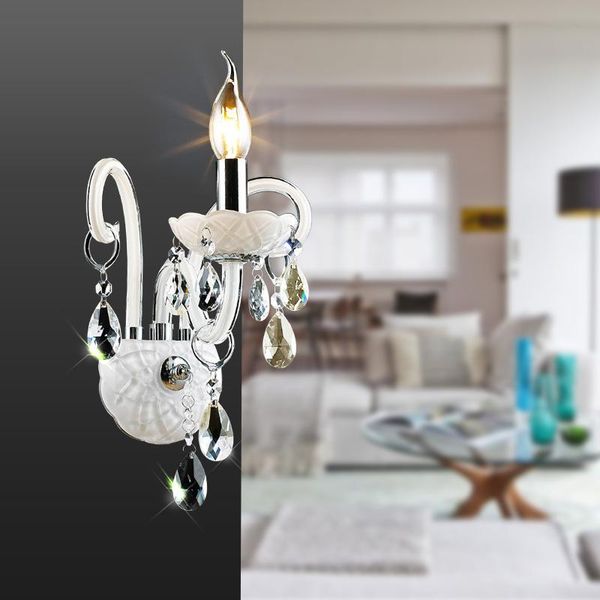 wall lamp luxury sconce lighting european-style lights mirror front bedside crystal bedroom
wall lamp luxury sconce lighting european-style lights mirror front bedside crystal bedroom
