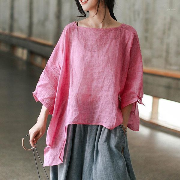johnature summer leisure solid color o-neck lace patchwork irregular shirt 2020 new cotton linen comfortable all-match women, White
johnature summer leisure solid color o-neck lace patchwork irregular shirt 2020 new cotton linen comfortable all-match women, White
