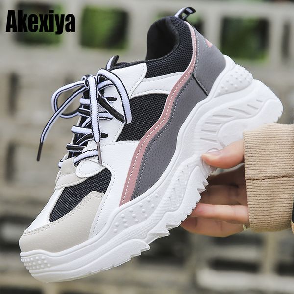 2020 spring new leather women's platform chunky sneakers fashion women flat thick sole shoes woman dad footwear f990 1020, Black;white
2020 spring new leather women's platform chunky sneakers fashion women flat thick sole shoes woman dad footwear f990 1020, Black;white