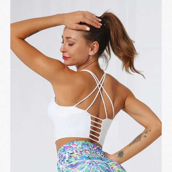 gym clothing push up seamless strappy padded sports bra colorvalue high impact yoga fitness plus size workout active wear1, White;black
gym clothing push up seamless strappy padded sports bra colorvalue high impact yoga fitness plus size workout active wear1, White;black