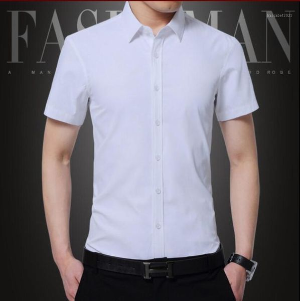 men's dress shirts 2021 bjbl13 summer plus size business&casual men shirt short sleeve solid color slim fit man shirts1, White;black
men's dress shirts 2021 bjbl13 summer plus size business&casual men shirt short sleeve solid color slim fit man shirts1, White;black