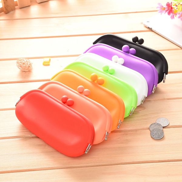 candy color cosmetic bag multifunctional glasses bag pen holder custom silicone coin purse, Red;black
candy color cosmetic bag multifunctional glasses bag pen holder custom silicone coin purse, Red;black