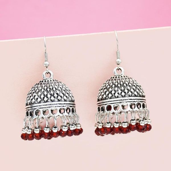 jhumka серьга для женщин заявления красных синего черного акрилового бисера серьга vintage свадьбы gypsy ювелирных изделий, Silver
jhumka серьга для женщин заявления красных синего черного акрилового бисера серьга vintage свадьбы gypsy ювелирных изделий, Silver
