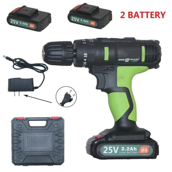 25v electric screwdriver 2.2ah cordless electric drill multi-function with 2 rechargeable lithium battery-powered power tools1
25v electric screwdriver 2.2ah cordless electric drill multi-function with 2 rechargeable lithium battery-powered power tools1