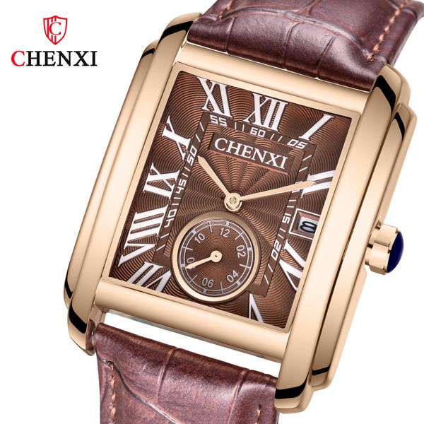 trembling tiktok square quartz 8216 belt watch men