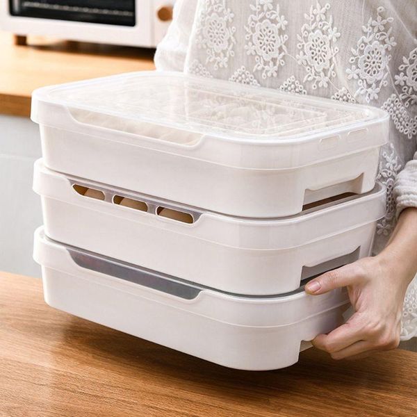 storage bottles & jars refrigerator egg box dumplings hold container kitchen organizer a9lb
storage bottles & jars refrigerator egg box dumplings hold container kitchen organizer a9lb