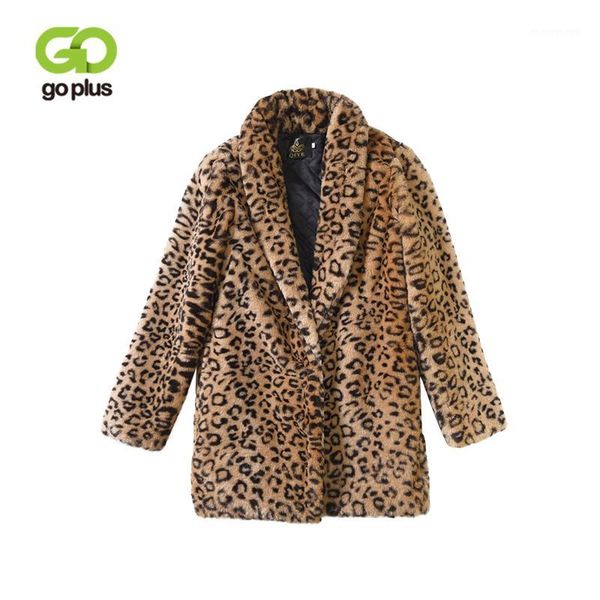 goplus 2018 winter faux fur leopard coat women v neck fluffy thick warm long coats elegant pockets outwear overcoat female1, Black
goplus 2018 winter faux fur leopard coat women v neck fluffy thick warm long coats elegant pockets outwear overcoat female1, Black