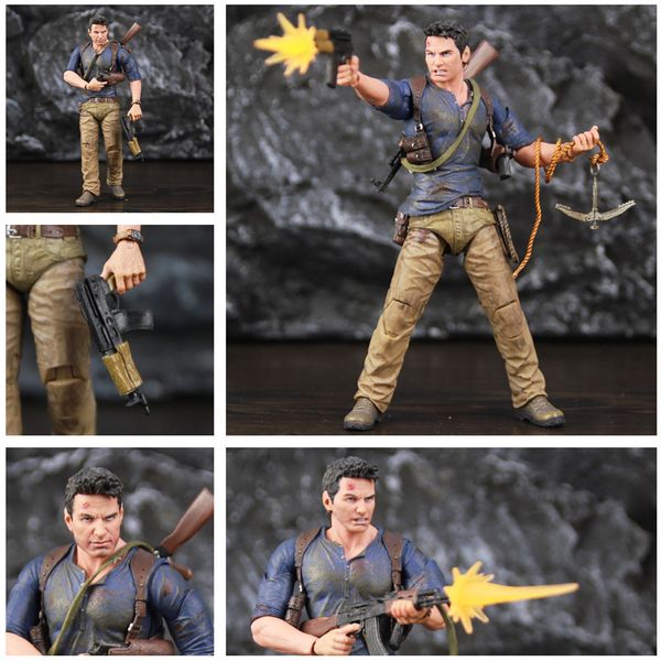 uncharted 4 a thief's end ultimate nathan drake 7" action figure doll toys ko's neca video game sony ps4 naughty dog collecti
uncharted 4 a thief's end ultimate nathan drake 7" action figure doll toys ko's neca video game sony ps4 naughty dog collecti