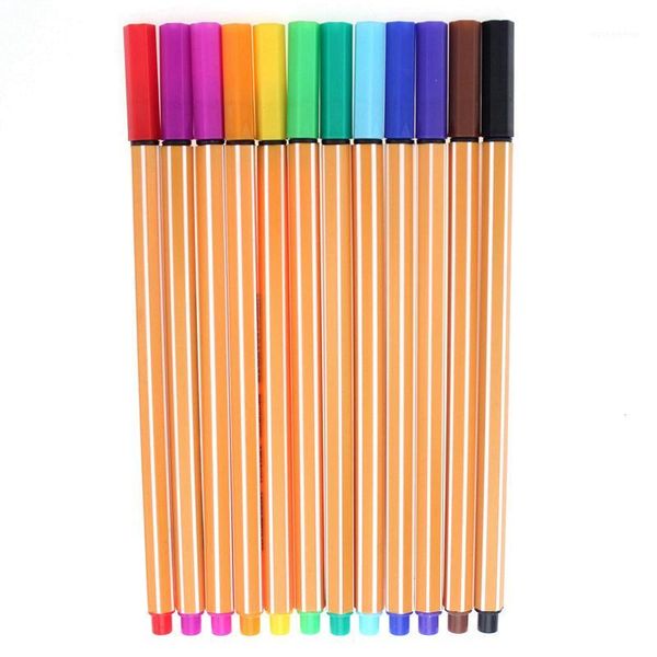 gift sets ydnzc 12colors marker pen fine tip 0.4mm slim plastic fineliner hook line for sketch painting drawing school art supplies1
gift sets ydnzc 12colors marker pen fine tip 0.4mm slim plastic fineliner hook line for sketch painting drawing school art supplies1