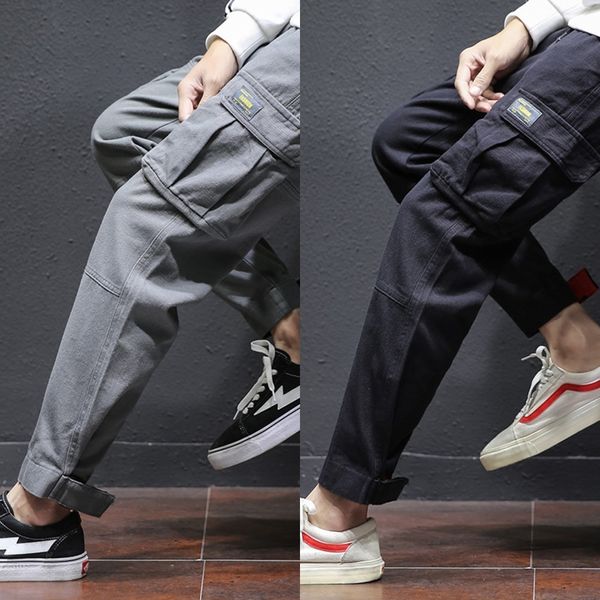 5aitl brand new cotton trendy men's overalls pantscasual overalls spring ankle-binding pants men's casual pants xymvx, Blue
5aitl brand new cotton trendy men's overalls pantscasual overalls spring ankle-binding pants men's casual pants xymvx, Blue