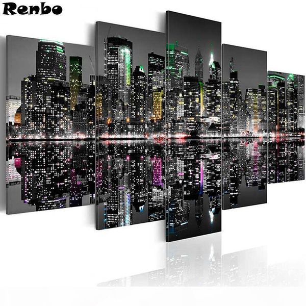 5pcs 5d diy diamond embroidery city night view pictures of rhinestones full square diamond painting scenery diamond mosaic sale
5pcs 5d diy diamond embroidery city night view pictures of rhinestones full square diamond painting scenery diamond mosaic sale